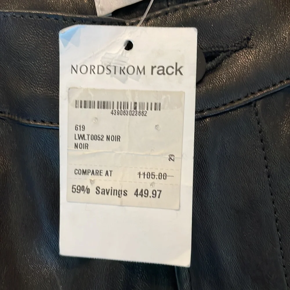 FRAME Le High Leather Pants Size 29 - Picture 10 of 12